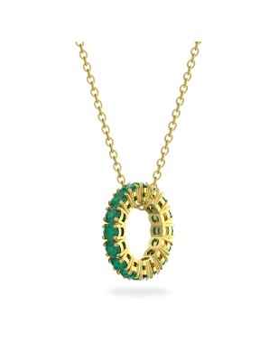 COLLANA PENDENTE EXALTA VERDE DONNA SWAROVSKI 