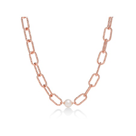 COLLANA ARGENTO ROSE PERLA DONNA MILUNA LE PERLE PCL6070R MILUNA