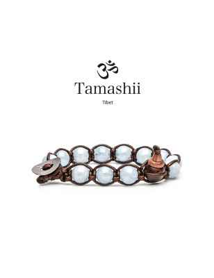 BRACCIALE ACQUAMARINA UOMO-DONNA TAMASHII 1 GIRO