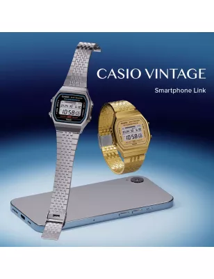 OROLOGIO FINITRUA ORO BLUETOOTH UOMO-DONNA CASIO VINTAGE