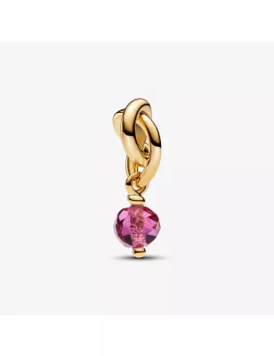 CHARM PENDENTE CERCHIO ETERNO ROSA OTTOBRE DONNA PANDORA 