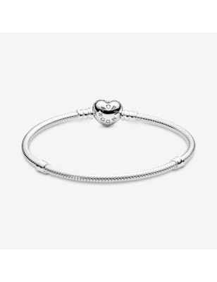 BRACCIALE CHIUSURA CUORE PAVE' MIS.16 DONNA PANDORA 