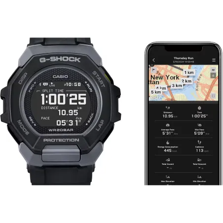 OROLOGIO G-SQUAD SMART BLUETOOTH UOMO CASIO G-SHOCK