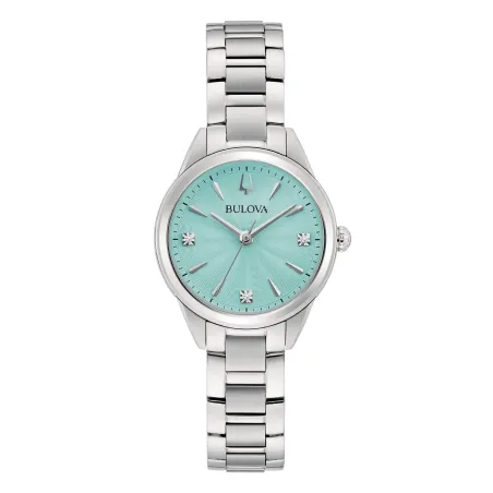 OROLOGIO LADY PETITE TURQUOISE DONNA BULOVA SUTTON 96P253 BULOVA