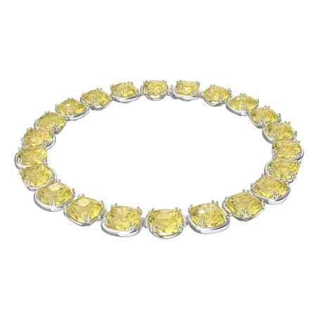 COLLANA HARMONIA RODIO CRISTALLI GIALLO DONNA SWAROVSKI  5616522 SWAROVSKI