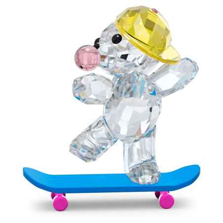 DECORAZIONE ORSETTO KRIS SKATERBOARD DONNA SWAROVSKI 