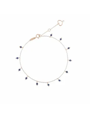 BRACCIALE 18KT ZAFFIRI BLU DONNA MAMAN ET SOPHIE 