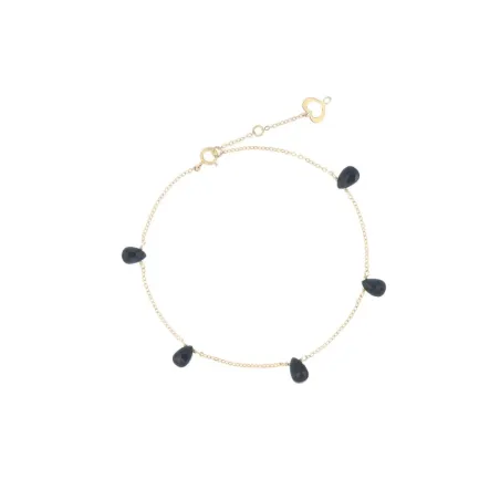 BRACCIALE 18KT DROPS NERE DONNA MAMAN ET SOPHIE  BRDRP5SP MAMAN ET SOPHIE