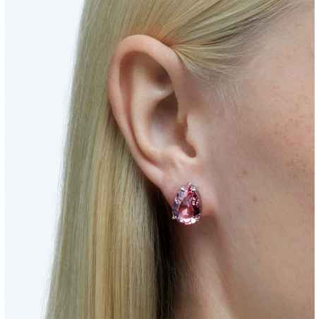 ORECCHINI TEARDROP ROSA DONNA SWAROVSKI GEMA