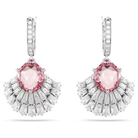 ORECCHINI IDYLLIA PENDENTI CONCHIGLIA ROSA SWAROVSKI 5680295 SWAROVSKI