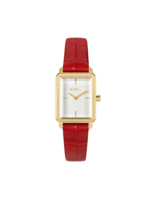 OROLOGIO CARRE' SOLO TEMPO ROSSO DONNA BREIL  TW2080 BREIL