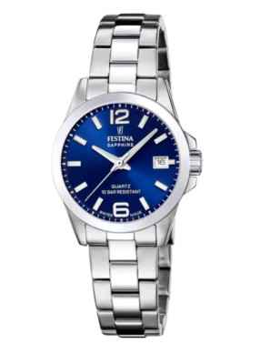 OROLOGIO SWISS MADE QUADRANTE BLU DONNA FESTINA  F20049/5 FESTINA