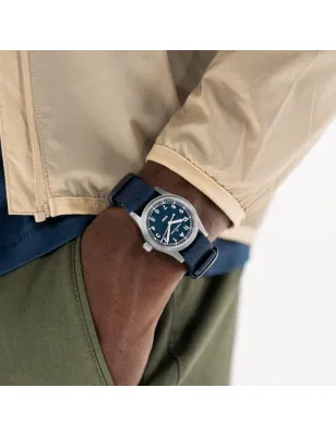 OROLOGIO AL QUARZO NATO BLU 33MM UOMO-DONNA HAMILTON KHAKI