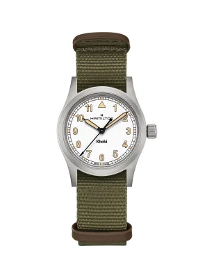 OROLOGIO AL QUARZO 33MM NATO VERDE MILITARE UOMO-DONNA HAMILTON KHAKI H69301910 HAMILTON