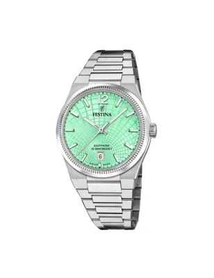 OROLOGIO SWISS MADE RIVÉ VERDE 35MM DONNA FESTINA  F20052/4 FESTINA