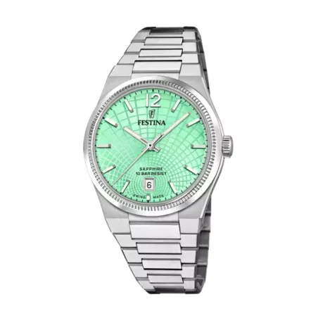 OROLOGIO SWISS MADE RIVÉ VERDE 35MM DONNA FESTINA  F20052/4 FESTINA