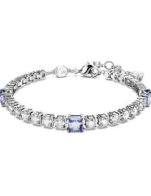 BRACCIALE TENNIS MATRIX BLU DONNA SWAROVSKI 