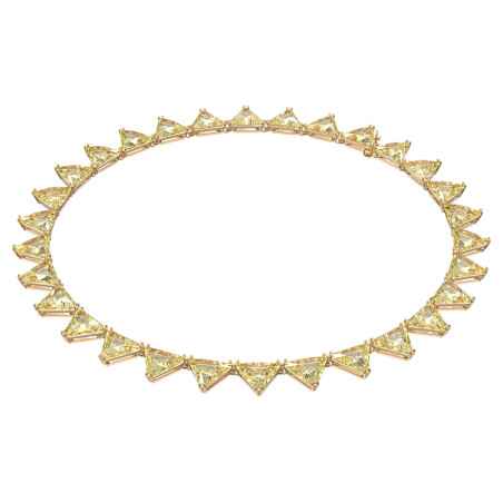 COLLANA TRIANGLE GIALLO DONNA SWAROVSKI ORTYX 5599487 SWAROVSKI