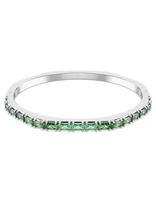 BRACCIALE RIGIDO MATRIX TAGLIO BAGUETTE VERDE S DONNA SWAROVSKI 