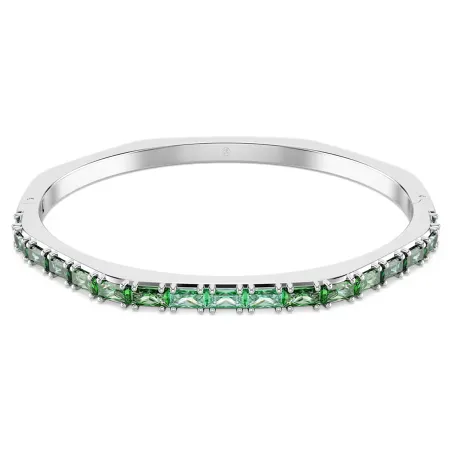 BRACCIALE RIGIDO MATRIX TAGLIO BAGUETTE VERDE S DONNA SWAROVSKI 