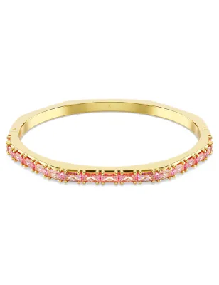 BRACCIALE RIGIDO MATRIX TAGLIO BAGUETTE ROSA M DONNA SWAROVSKI 