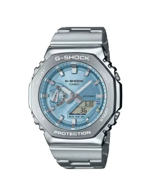 OROLOGIO ANALOGICO DIGITALE AZZURRO CIELO UOMO CASIO G-SHOCK