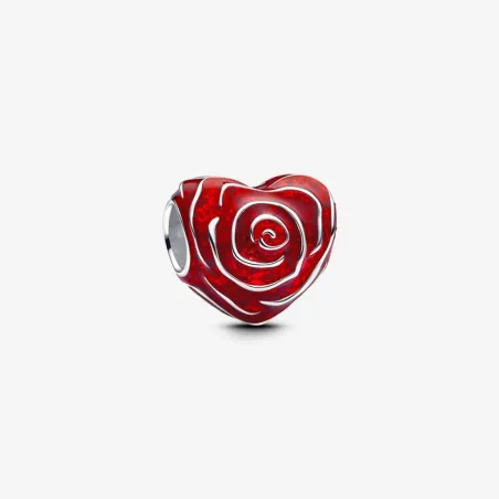 CHARM CUORE DI ROSA ROSSA DONNA PANDORA 