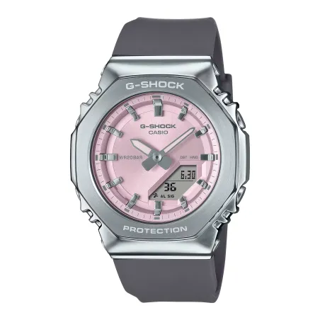 OROLOGIO ANALOGICO DIGITALE QUADRANTE ROSA DONNA CASIO G-SHOCK