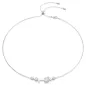 COLLANA CONSTELLA CRYSTAL PEARL TAGLI ROUND RODIO DONNA SWAROVSKI 