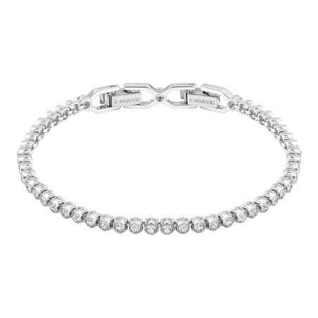 BRACCIALE EMILY TAGLIO TONDO BIANCO DONNA SWAROVSKI 