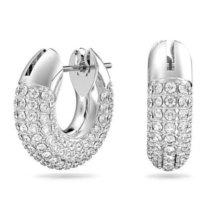 ORECCHINI CERCHIO RODIO DONNA SWAROVSKI DEXTERA