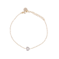 BRACCIALE LETTERA D CON ZIRCONI DONNA RUE DES MILLE 