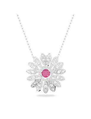 COLLANA PENDENTE ROSA DONNA SWAROVSKI ETERNAL FLOWERS