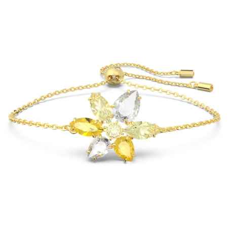 BRACCIALE GEMA FIORE GIALLO DONNA SWAROVSKI 