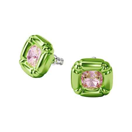 ORECCHINI TAGLIO CUSHION VERDI DONNA SWAROVSKI DULCIS