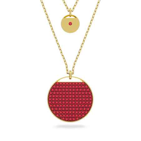 COLLANA PENDENTE ROSSO DONNA SWAROVSKI GINGER