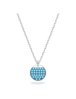 COLLANA PENDENTE BLU DONNA SWAROVSKI GINGER