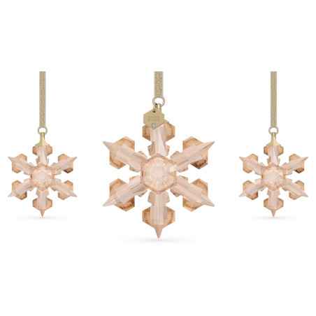 DECORAZIONE 2022 SET STELLE NATALE ROSE SWAROVSKI