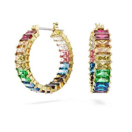 ORECCHINI CERCHIO MATRIX MULTICOLORE SWAROVSKI