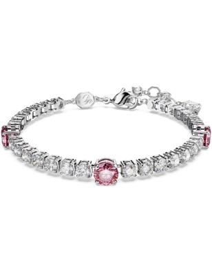 BRACCIALE TENNIS MATRIX ROSA DONNA SWAROVSKI 