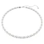 COLLANA TENNIS MATRIX CRYSTAL PEARL RODIO DONNA SWAROVSKI 