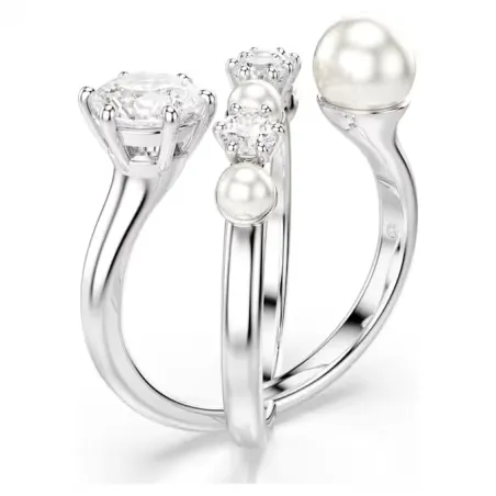 ANELLO COCKTAIL MATRIX CRYSTAL PEARL MIS.58 DONNA SWAROVSKI 