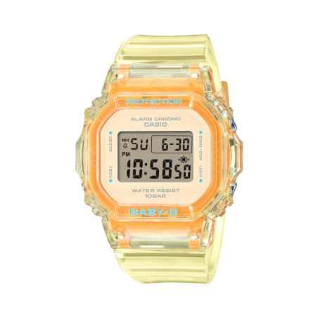 OROLOGIO TRASPARTENTE GIALLO Bambini CASIO BABY-G