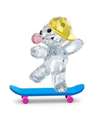 DECORAZIONE ORSETTO KRIS SKATERBOARD DONNA SWAROVSKI 