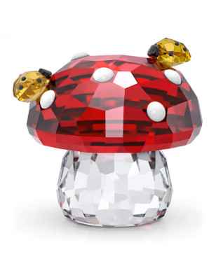 DECORAZIONE FUNGO E COCCINELLE IDYLLIA SWAROVSKI