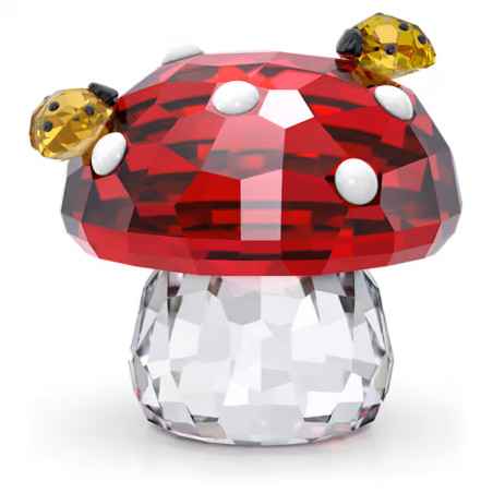 DECORAZIONE FUNGO E COCCINELLE IDYLLIA SWAROVSKI