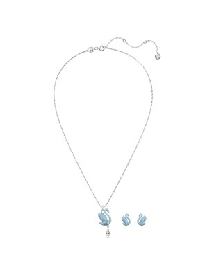 SET ICONIC SWAN DONNA SWAROVSKI 