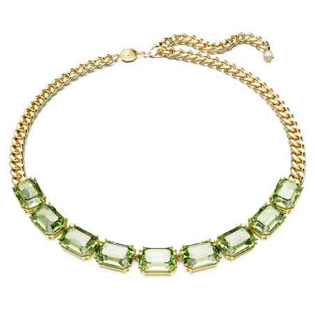 COLLANA MILLENIA TAGLIO OTTAGONALE VERDE DONNA SWAROVSKI 