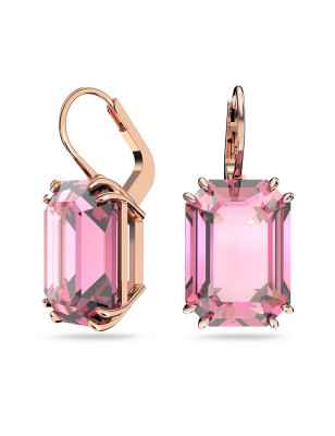 ORECCHINI PENDENTI ROSA DONNA SWAROVSKI MILLENIA