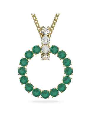 COLLANA PENDENTE EXALTA VERDE DONNA SWAROVSKI 